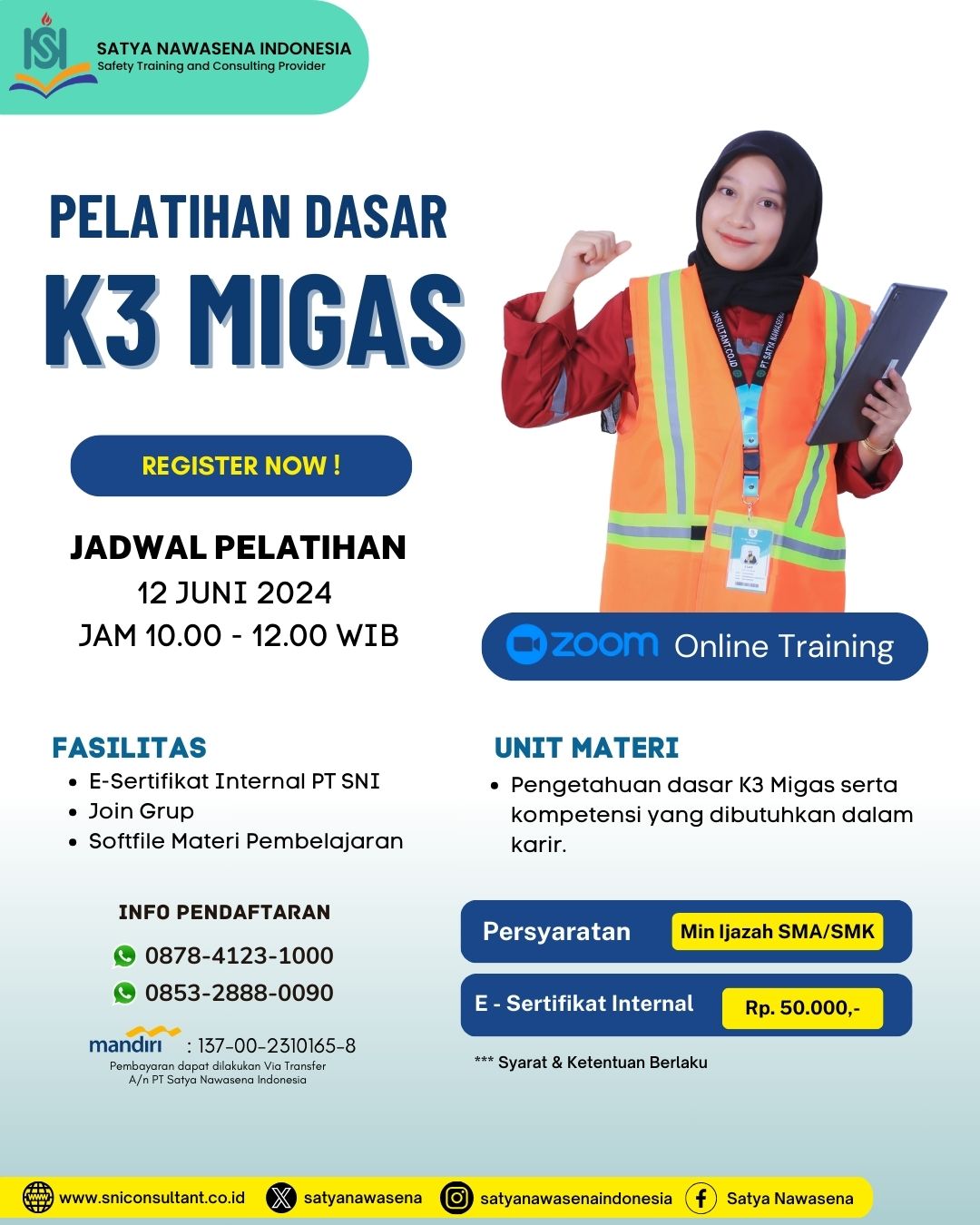 PELATIHAN DASAR K3 MIGAS