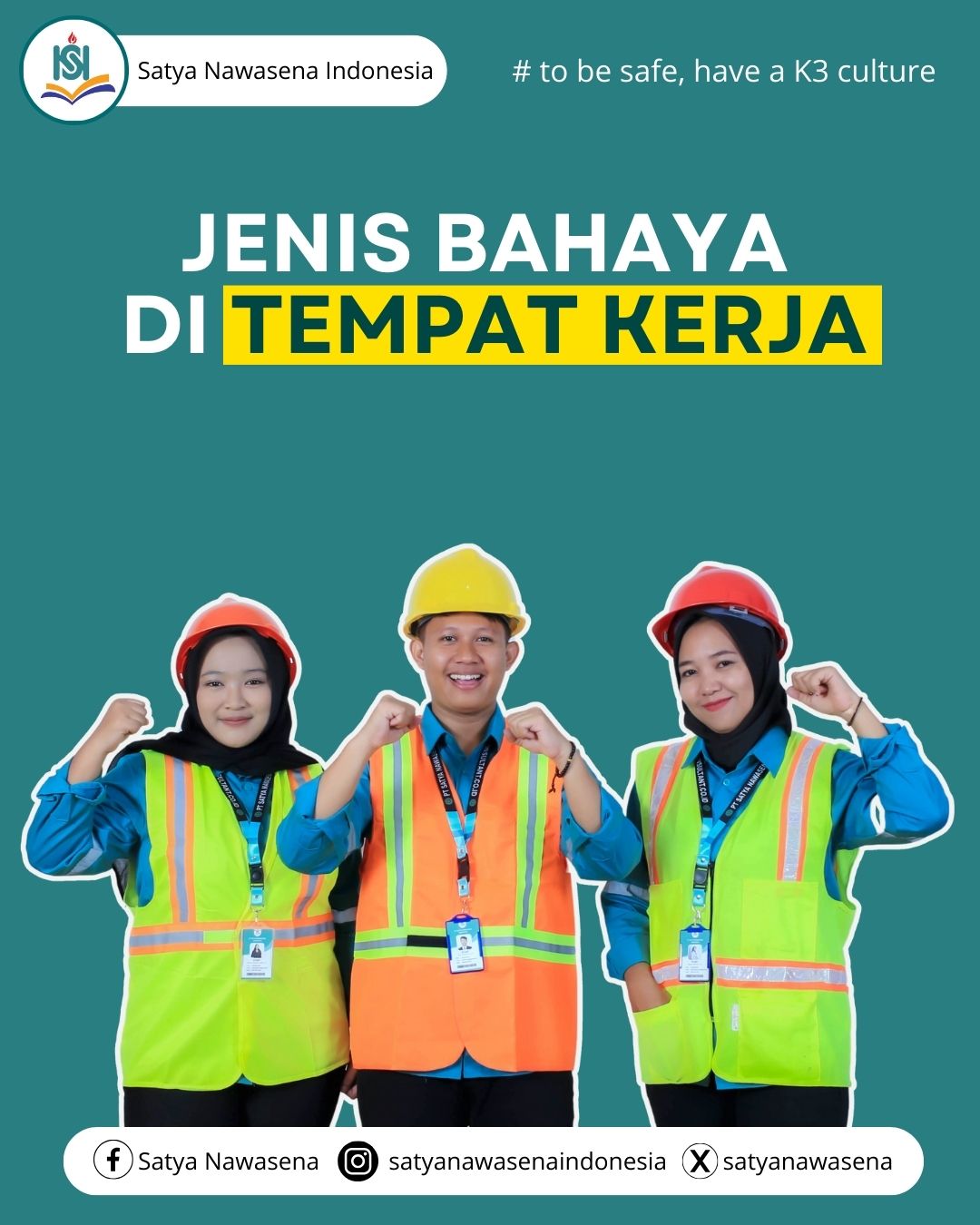 JENIS BAHAYA DI TEMPAT KERJA