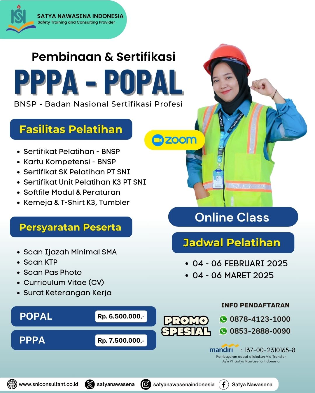 Pelatihan PPPA-POPAL BNSP